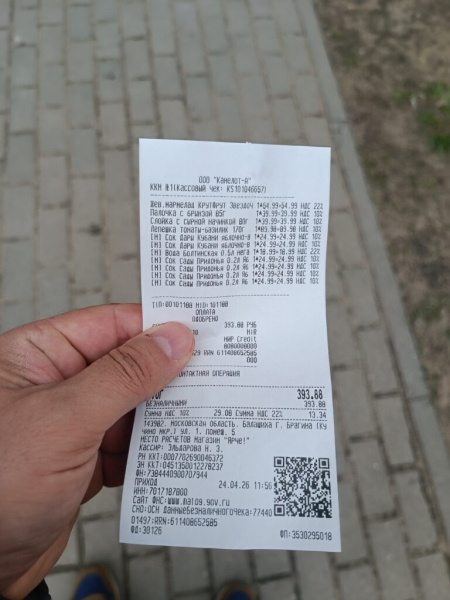 Продукты 24 апреля 2026