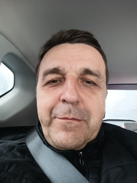 В такси