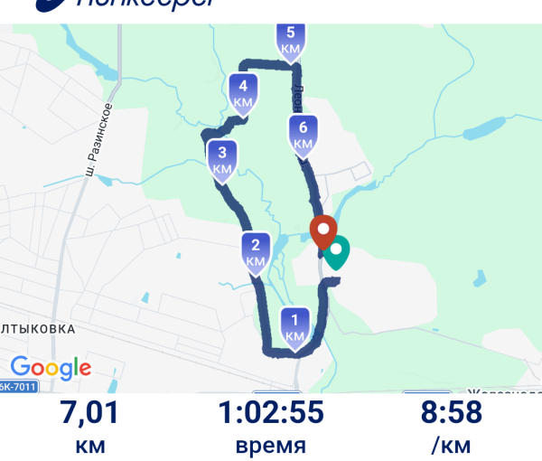 Пробежался зсх поч