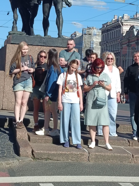 Анечкин мост. Переход