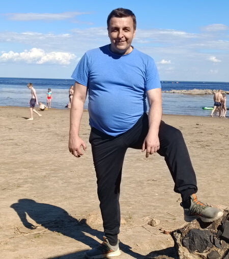 Искупался между Невой и Лажогой