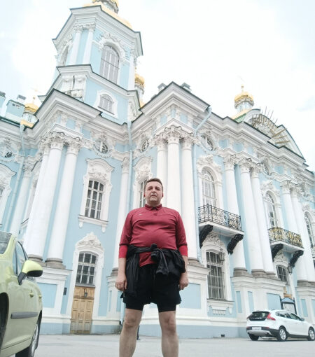 Пробежался до собора