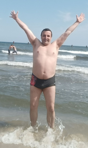 Купание Фиксина в море