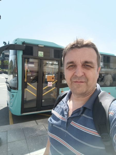 На автобусе от Балтийского вокзала до Исакия 21 июня 2026
