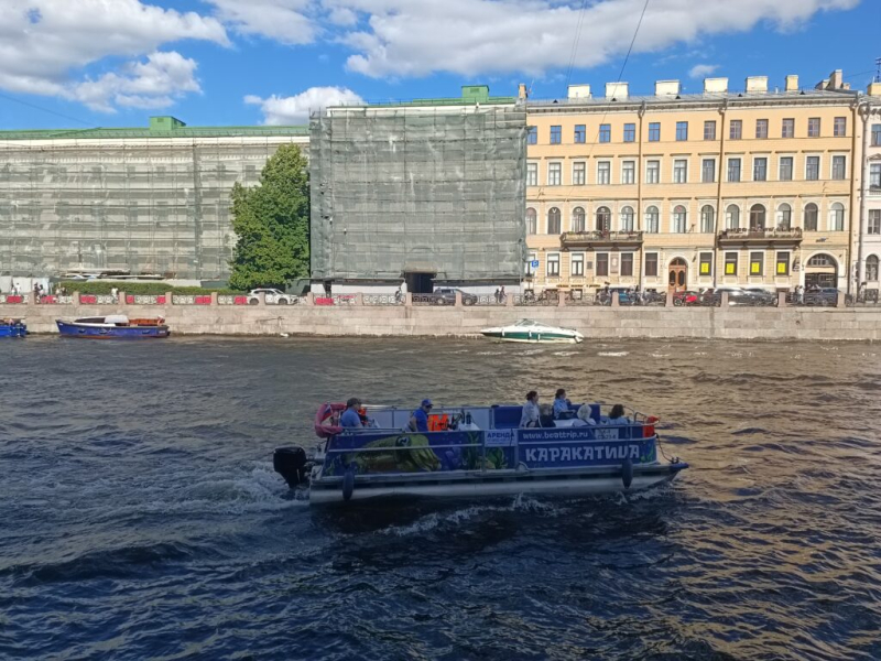 На каналах Питера 22 июня 2026