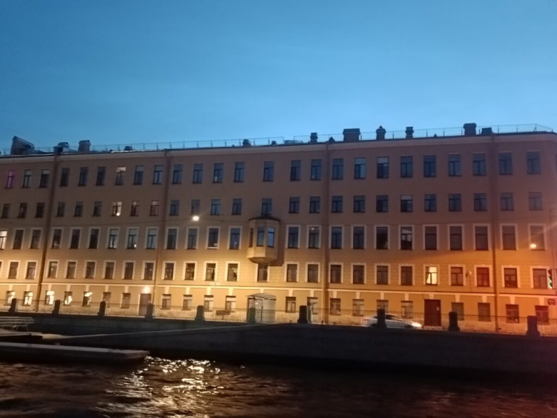 Пейзажи на маршруте к разводным мостам и обратно 23 июня 2026