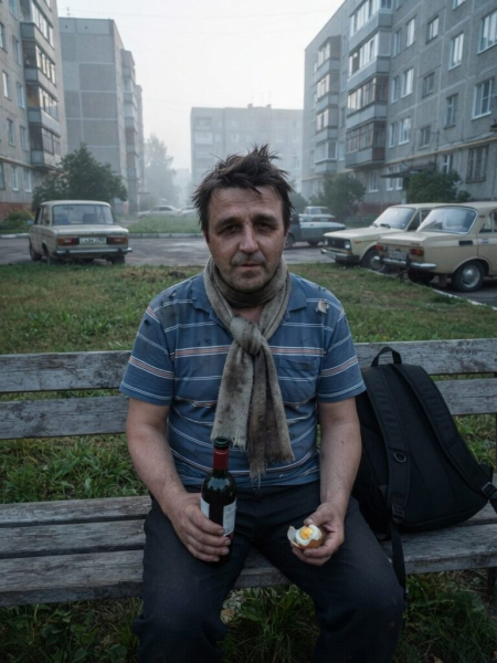Пикник на скамеечке