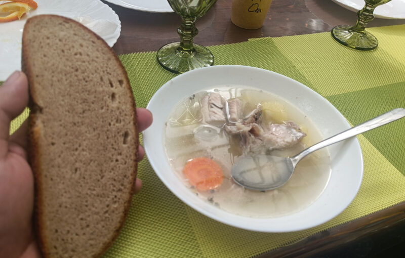 Похлебал ушицы