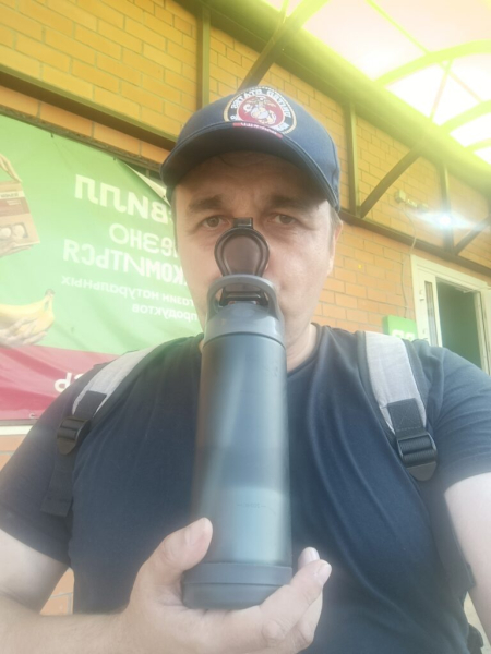 Приехал с покатушек на озеро Бивиса 1 июля 2026