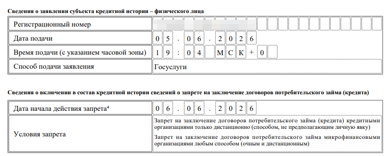 Самозапретил себе кредиты