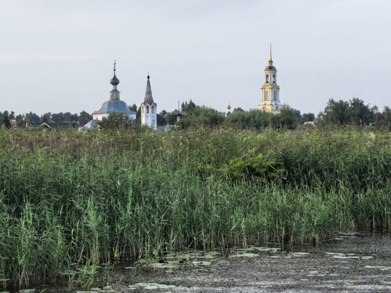 Любуемся видами Суздаля с воды 6 агуста 2026