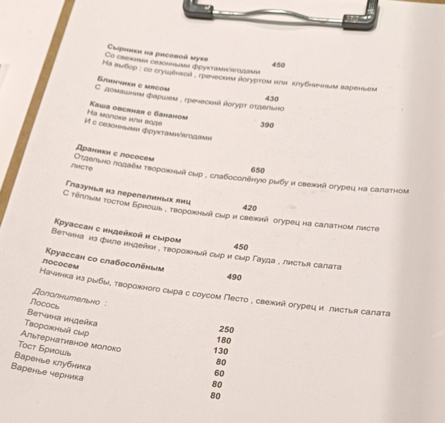 Не позавтракал тут, дорого. 17 июля 2026