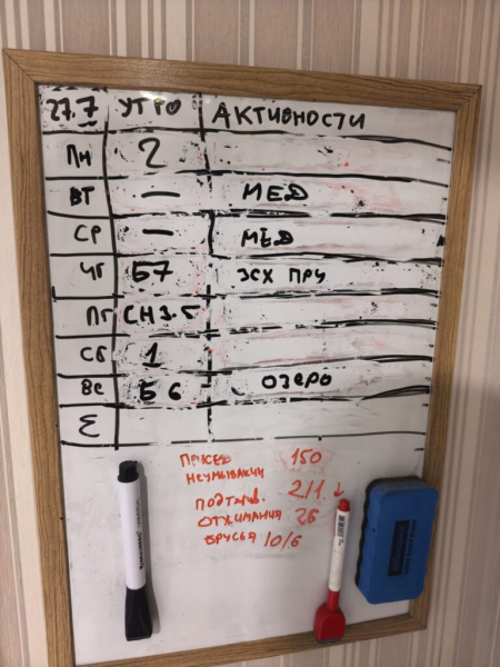 Неделя физухи 27 июля 2026