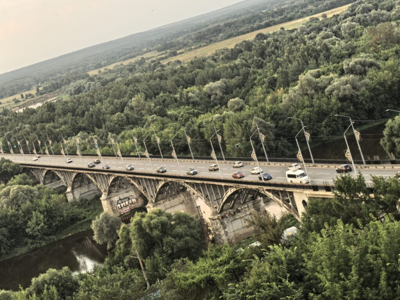 Закат на смотровой во Владимире 7 августа 2026