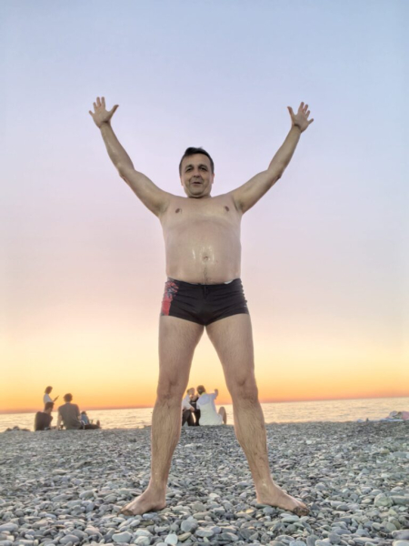 Идем на центральный пляж Сочи. 9 сентября 2026