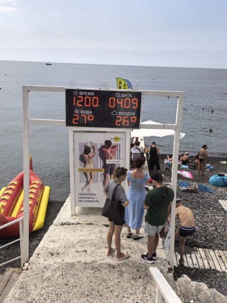Море сегодня тёплое 4 сентября 2026
