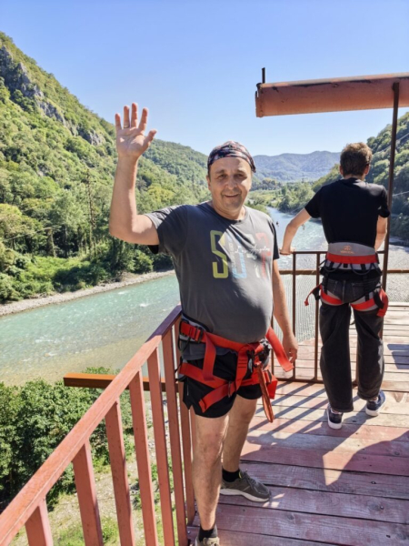 На самом длинном Zipline Абхазии 12 сентября 2026