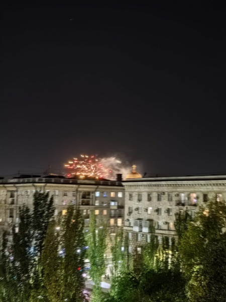 Фейерверки в военное время непривычны 17 октября 2026