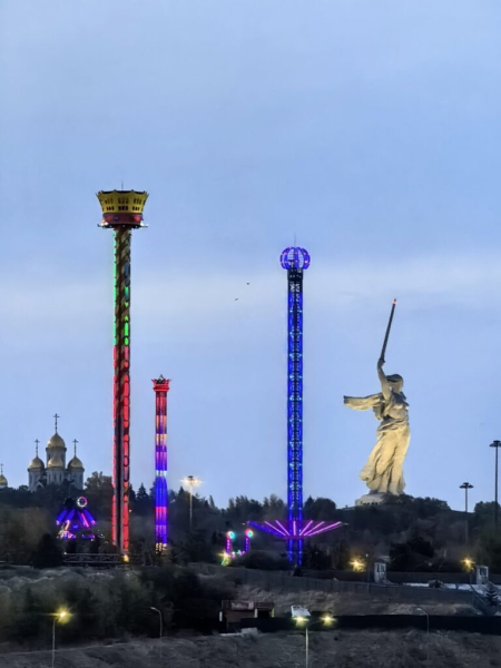 Вечереет над Волгой. 15 октября 2026