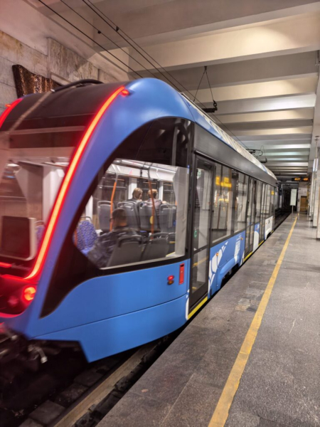 Впервые в метротраме 16 октября 2026